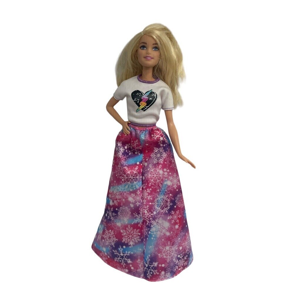 Barbie Doll 1186 MJ 1 NL Mattel 2015 Head 2013 Pink Shirt 11”